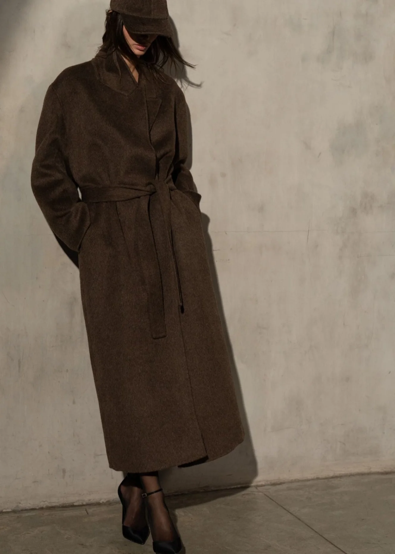 MOHAIR WOOL TOPCOAT